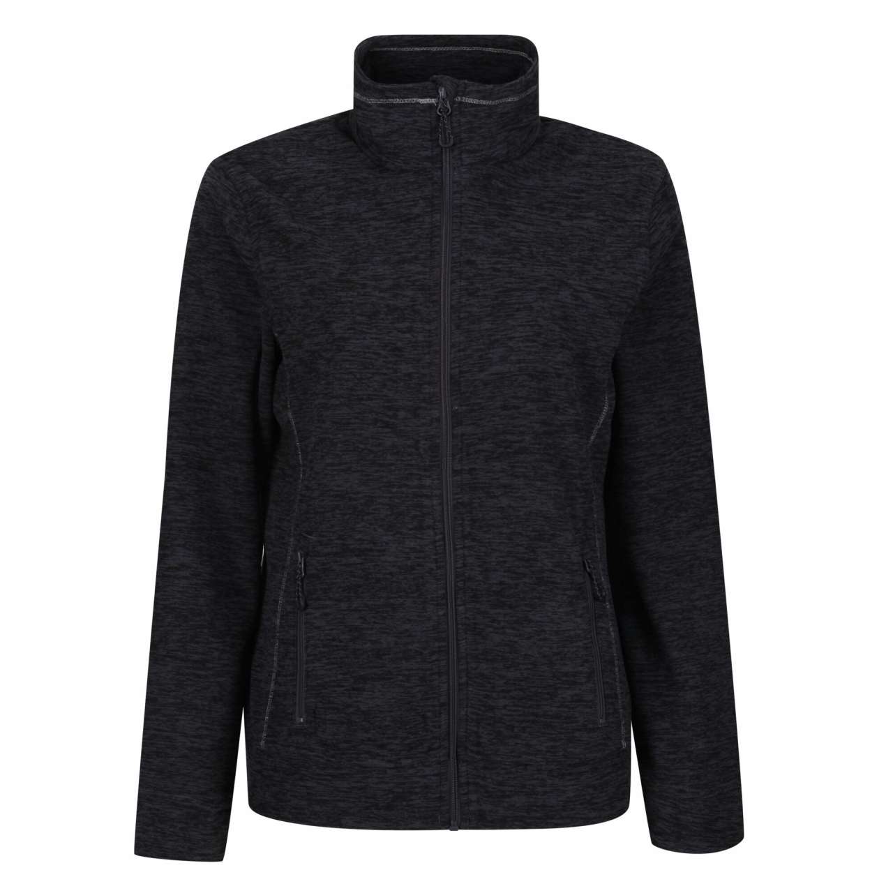 RETRF604 - THORNLY WOMEN - FULL ZIP MARL FLEECE