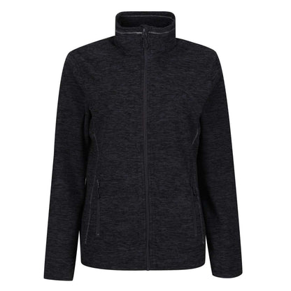RETRF604 - THORNLY WOMEN - FULL ZIP MARL FLEECE