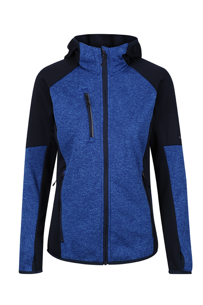 RETRF621 - WOMEN'S X-PRO COLDSPRING II HYBRID PERFORMANCE STRETCH HOODED FLEECE JACKET