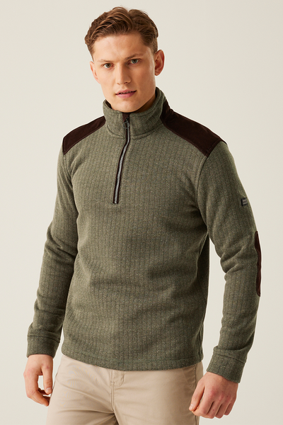 RETRF665 - HOLBECK HALF ZIP FLEECE