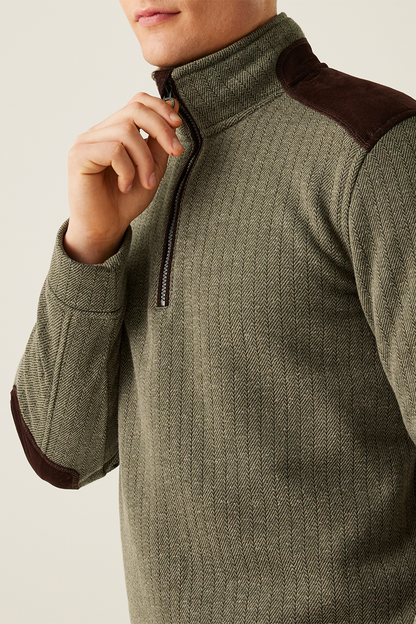 RETRF665 - HOLBECK HALF ZIP FLEECE