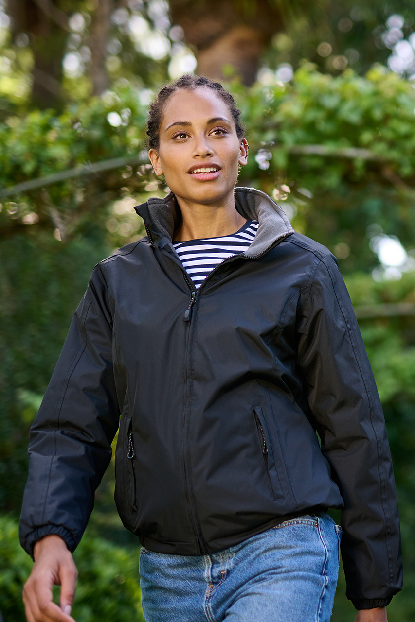 RETRW298 - WOMEN'S DOVER FLEECE-LINED BOMBER JACKET