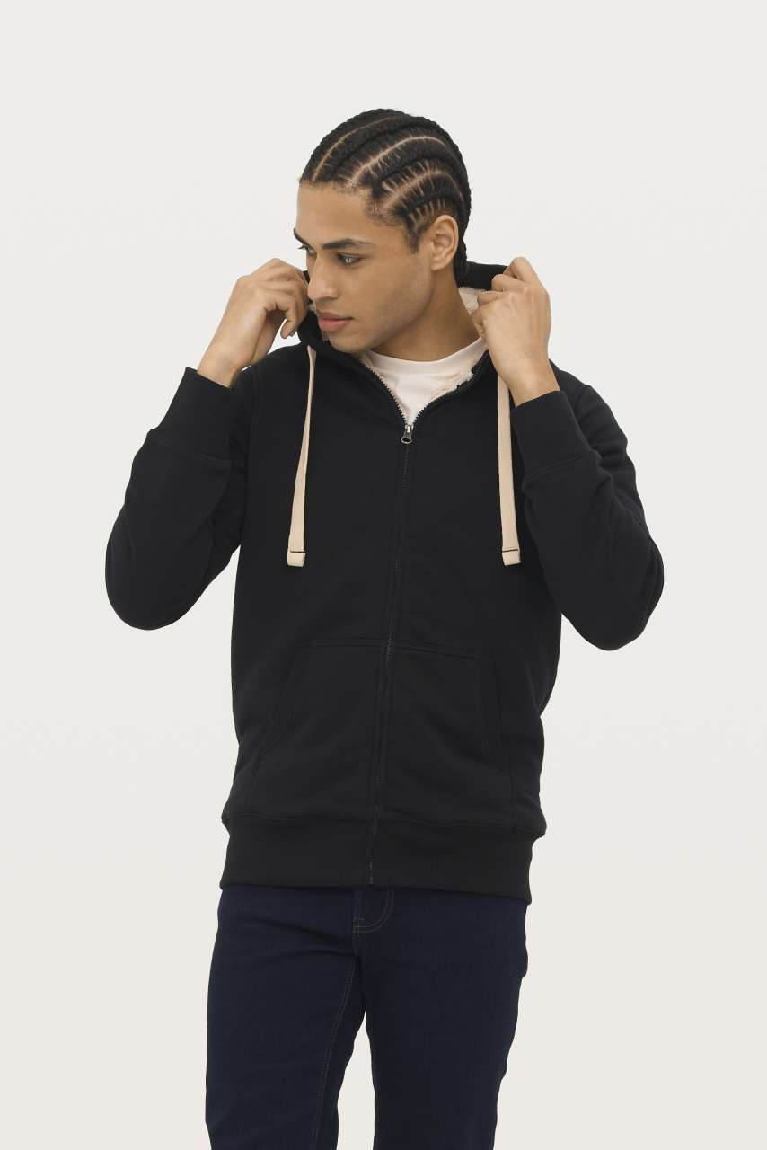 SO00584 - SOL'S SHERPA - UNISEX ZIPPED JACKET WITH "SHERPA" LINING