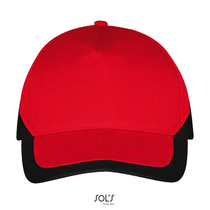 SO00595 - SOL'S BOOSTER - 5 PANEL CONTRASTED CAP