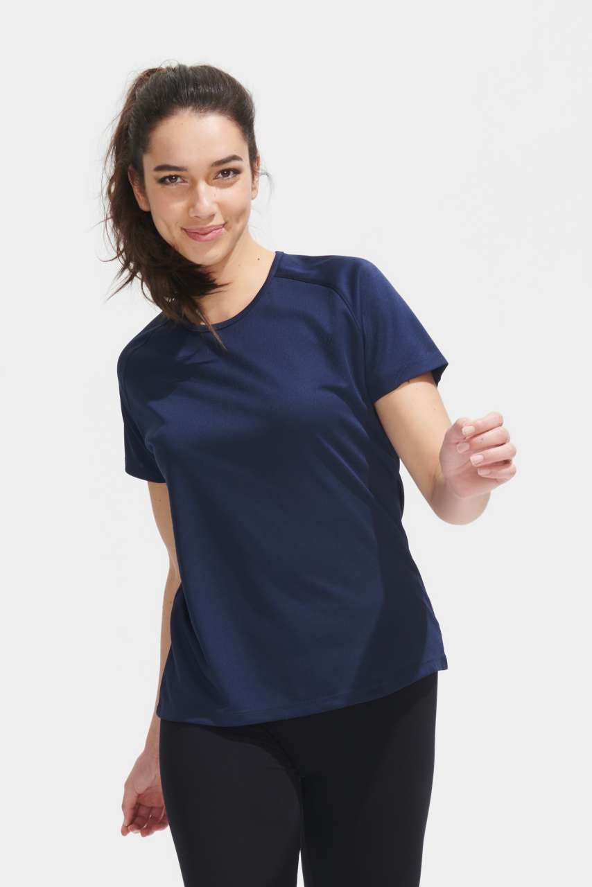 SO01159 - SOL'S SPORTY WOMEN - RAGLAN SLEEVED T-SHIRT
