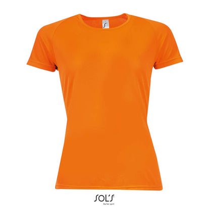 SO01159 - SOL'S SPORTY WOMEN - RAGLAN SLEEVED T-SHIRT