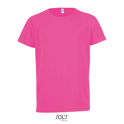 SO01166 - SOL'S SPORTY KIDS' - RAGLAN-SLEEVED T-SHIRT