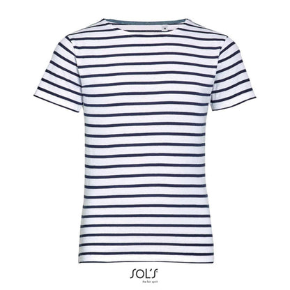 SO01400 - SOL'S MILES KIDS' - ROUND NECK STRIPED T-SHIRT