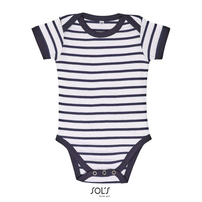SO01401 - SOL'S MILES BABY - STRIPED BODYSUIT