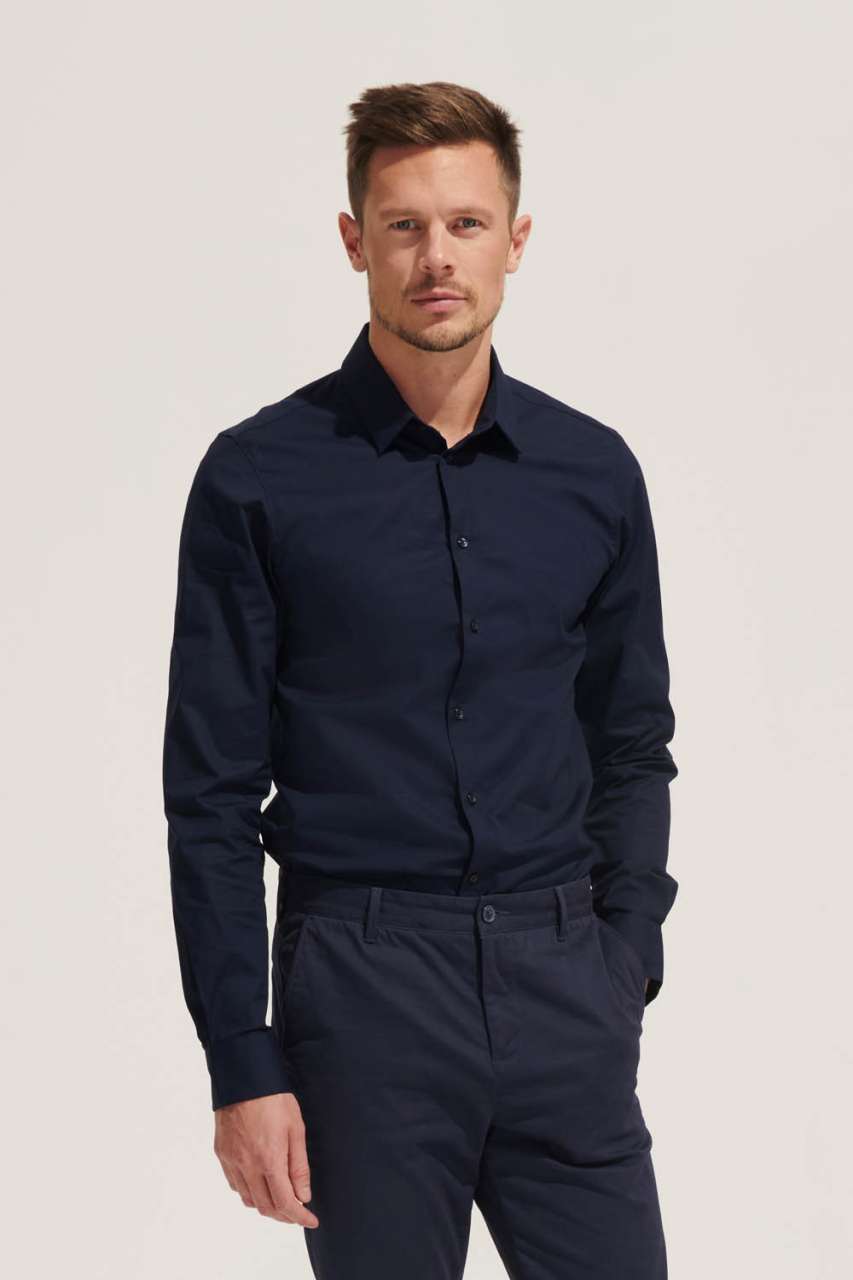 SO01426 - SOL'S BLAKE MEN - LONG SLEEVE STRETCH SHIRT
