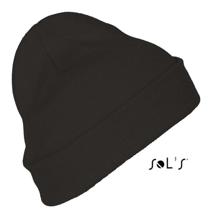 SO01664 - SOL'S PITTSBURGH - SOLID-COLOUR BEANIE WITH CUFFED DESIGN