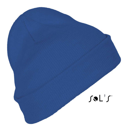 SO01664 - SOL'S PITTSBURGH - SOLID-COLOUR BEANIE WITH CUFFED DESIGN