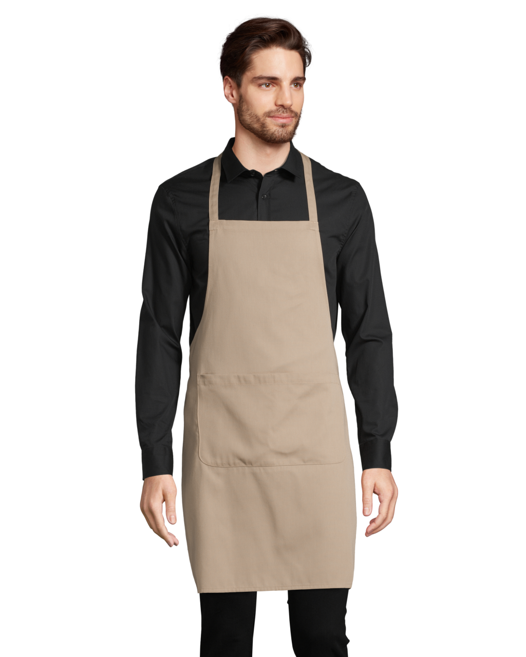 SO01744 - SOL'S GRAMERCY - LONG APRON WITH POCKET