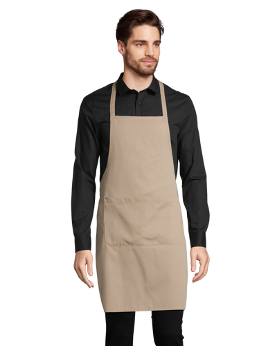 SO01744 - SOL'S GRAMERCY - LONG APRON WITH POCKET
