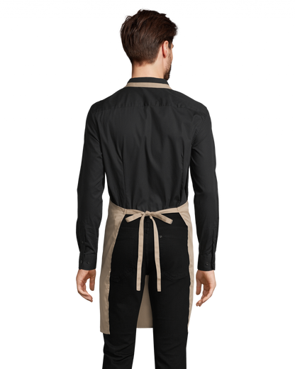 SO01744 - SOL'S GRAMERCY - LONG APRON WITH POCKET