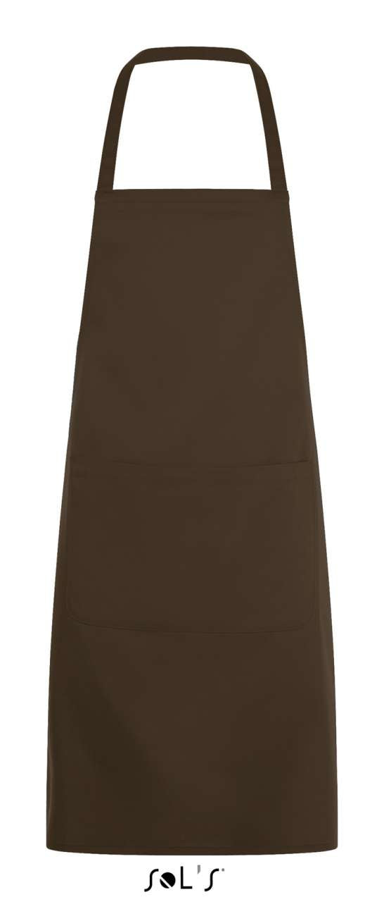 SO01744 - SOL'S GRAMERCY - LONG APRON WITH POCKET