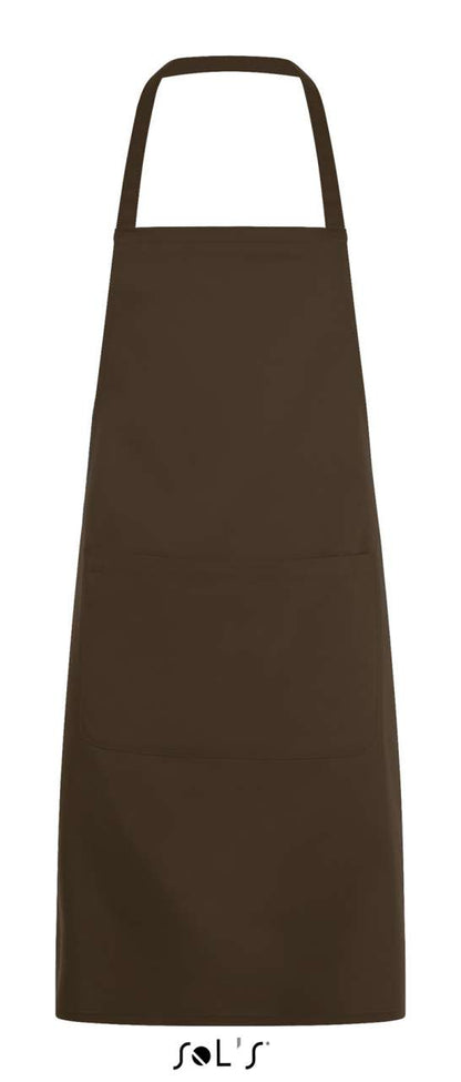 SO01744 - SOL'S GRAMERCY - LONG APRON WITH POCKET