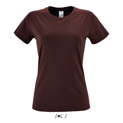 SO01825 - SOL'S REGENT WOMEN - ROUND COLLAR T-SHIRT – Mărimi 2XL, 3XL, S, M