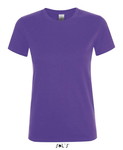SO01825 - SOL'S REGENT WOMEN - ROUND COLLAR T-SHIRT – Mărimi 2XL, 3XL, S, M