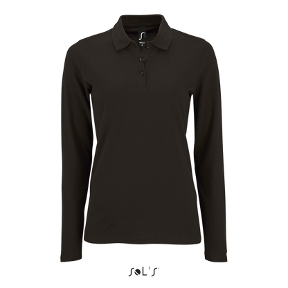 SO02083 - SOL'S PERFECT LSL WOMEN - LONG-SLEEVE PIQUÉ POLO SHIRT