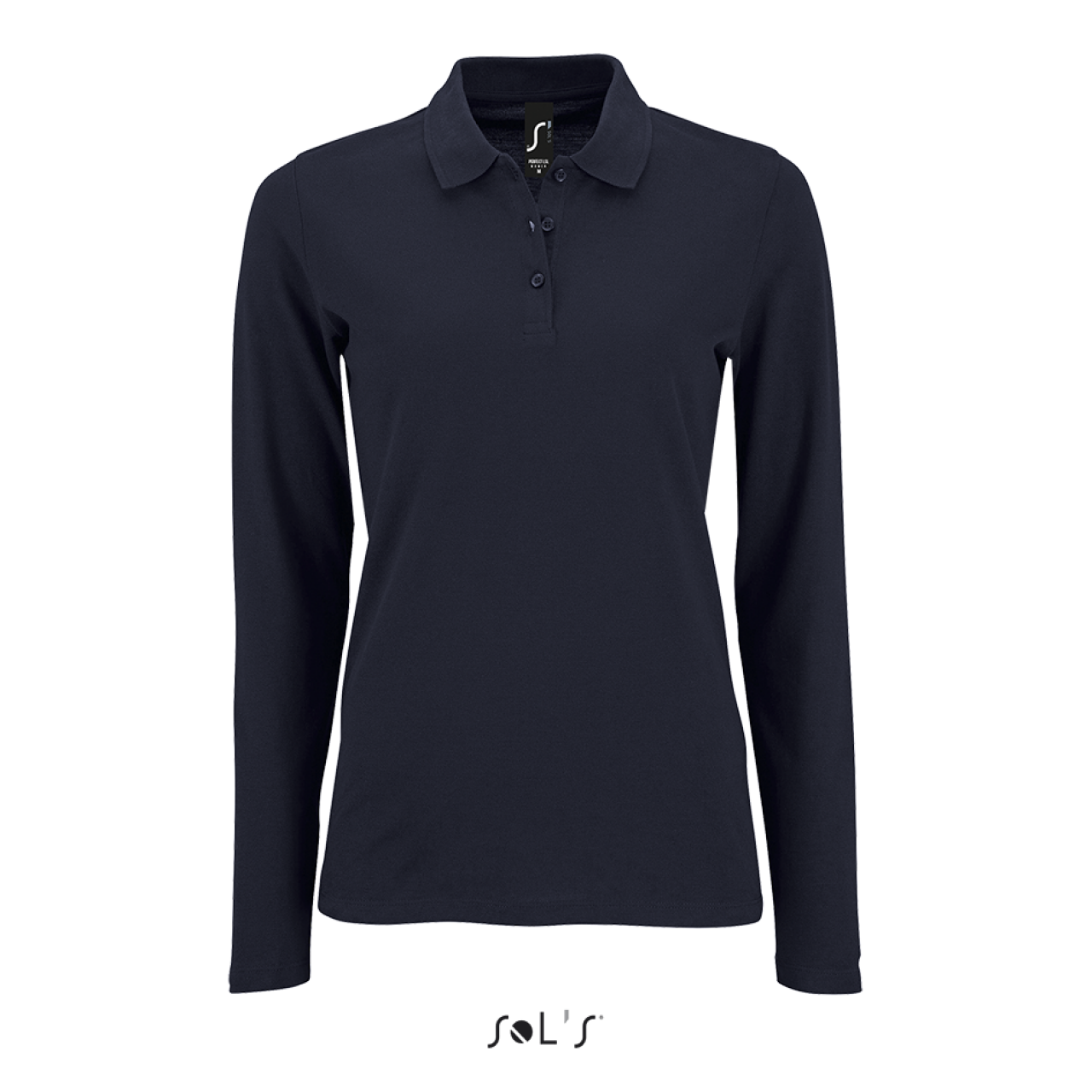 SO02083 - SOL'S PERFECT LSL WOMEN - LONG-SLEEVE PIQUÉ POLO SHIRT