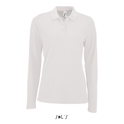 SO02083 - SOL'S PERFECT LSL WOMEN - LONG-SLEEVE PIQUÉ POLO SHIRT
