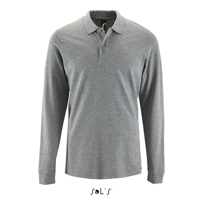 SO02087 - SOL'S PERFECT LSL MEN - LONG-SLEEVE PIQUÉ POLO SHIRT