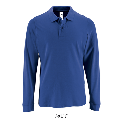 SO02087 - SOL'S PERFECT LSL MEN - LONG-SLEEVE PIQUÉ POLO SHIRT