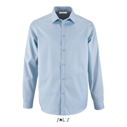 SO02102 - SOL'S BRODY MEN - HERRINGBONE SHIRT