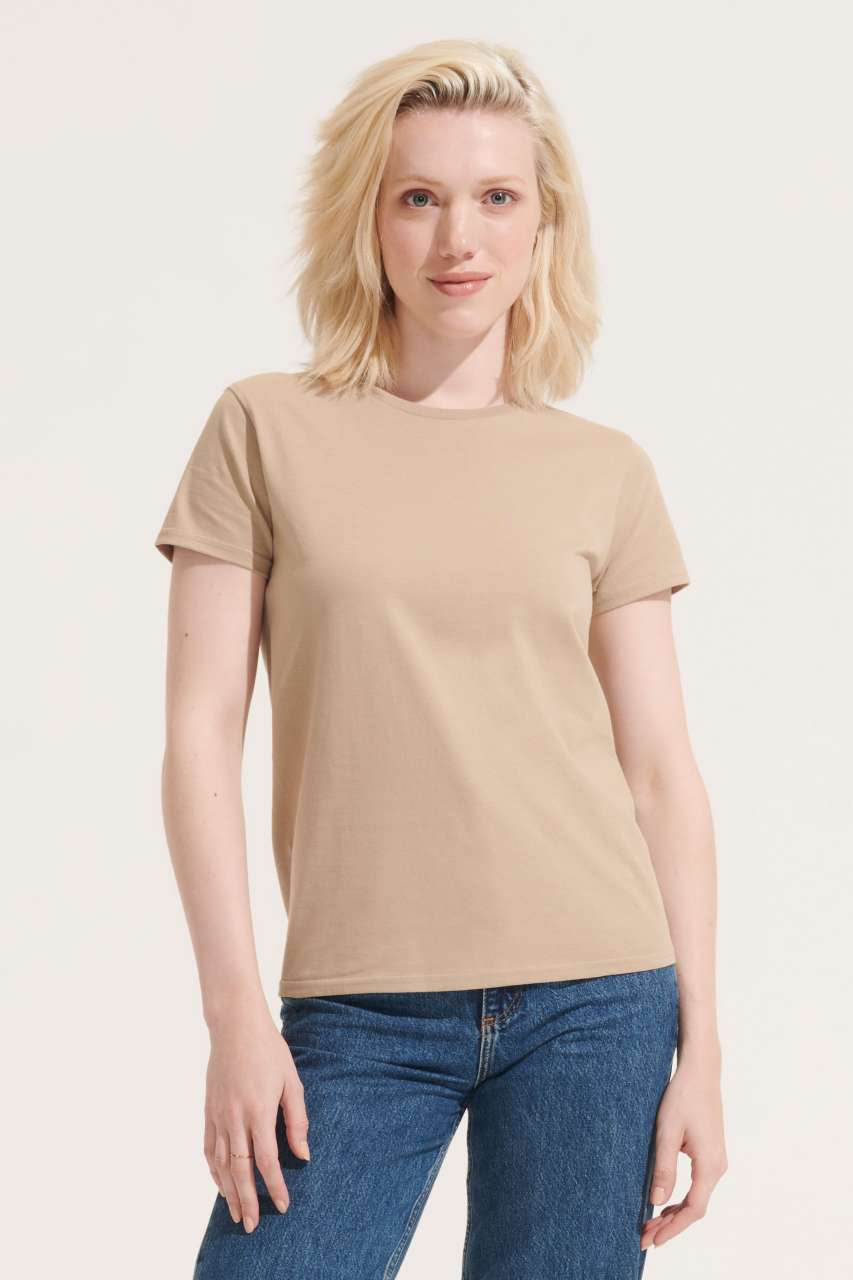 SO03579 - SOL'S PIONEER WOMEN - ROUND-NECK FITTED JERSEY T-SHIRT