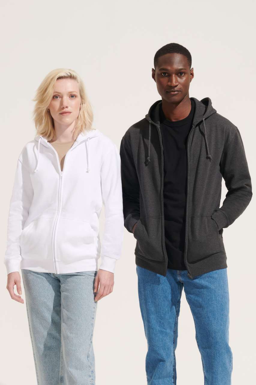 SO03812 - SOL'S CARTER - UNISEX FULL-ZIP HOODIE