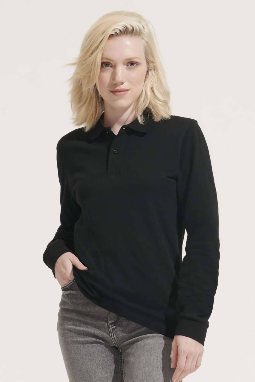 SO04241 - SOL'S PLANET LSL - UNISEX LONG SLEEVE POLO SHIRT