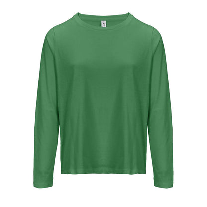 SO04443 - SOL'S MONARCH WOMEN - LONG SLEEVE T-SHIRT WITH ROUND NECK