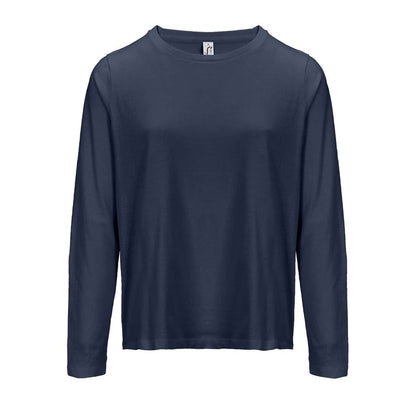 SO04443 - SOL'S MONARCH WOMEN - LONG SLEEVE T-SHIRT WITH ROUND NECK