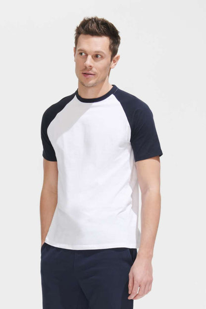 SO11190 - SOL'S FUNKY - MEN'S 2-COLOUR RAGLAN SLEEVES T-SHIRT