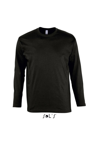 SO11420 - SOL'S MONARCH - MEN'S ROUND COLLAR LONG SLEEVE T-SHIRT