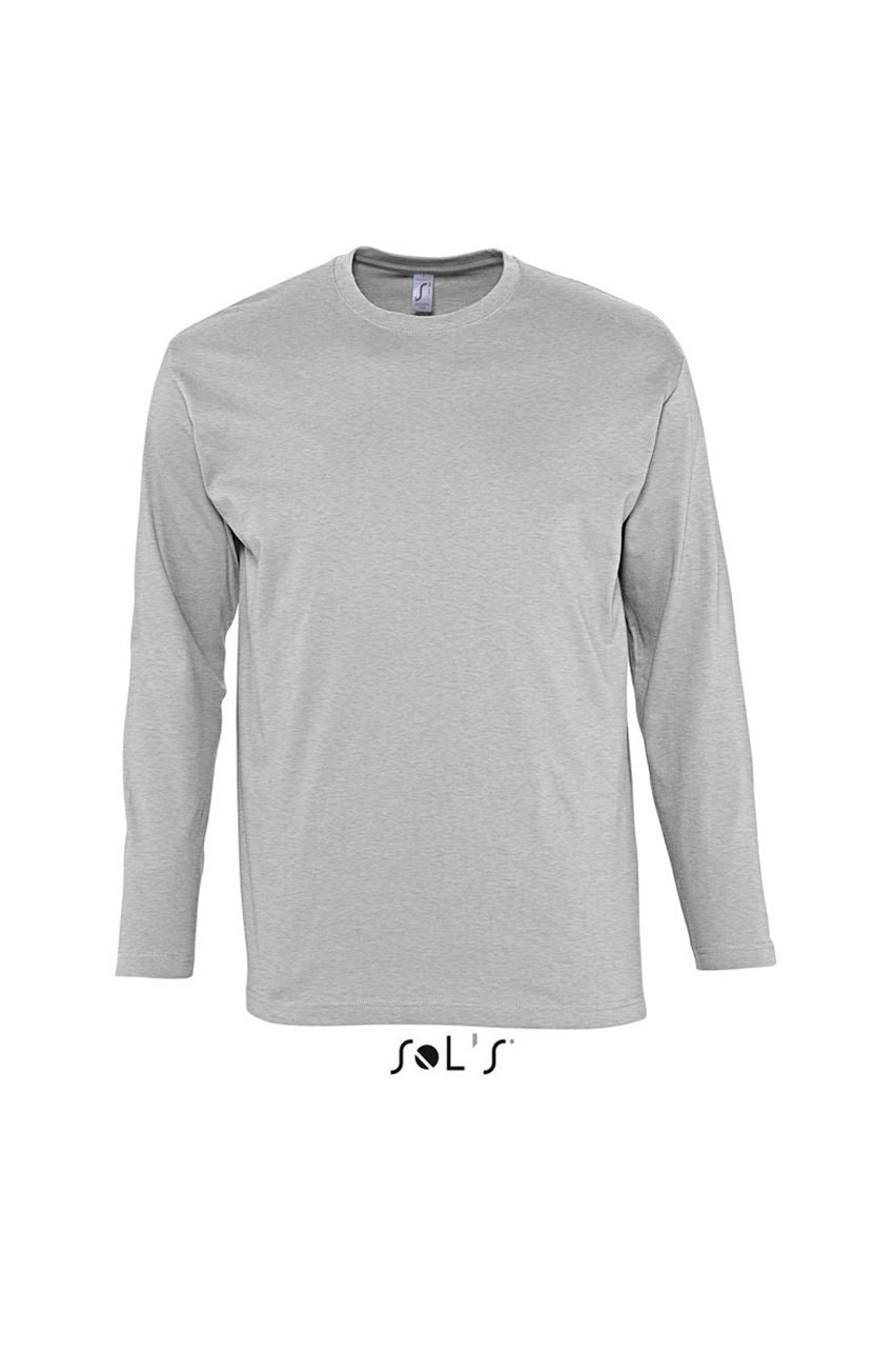SO11420 - SOL'S MONARCH - MEN'S ROUND COLLAR LONG SLEEVE T-SHIRT
