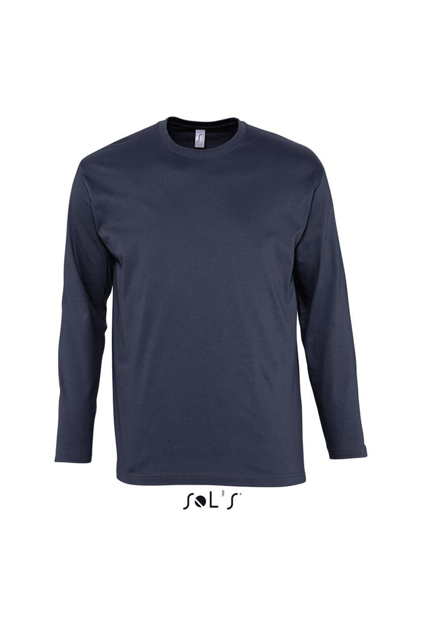 SO11420 - SOL'S MONARCH - MEN'S ROUND COLLAR LONG SLEEVE T-SHIRT