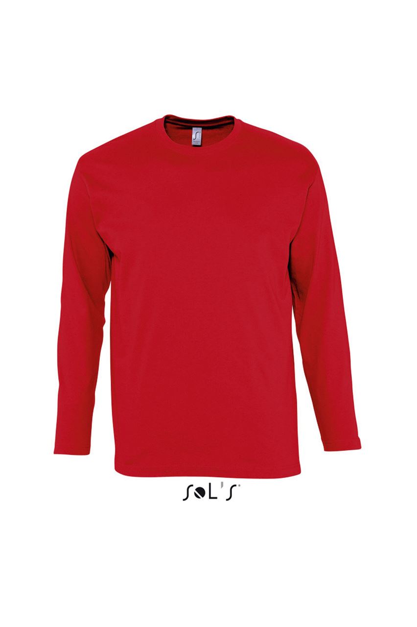 SO11420 - SOL'S MONARCH - MEN'S ROUND COLLAR LONG SLEEVE T-SHIRT