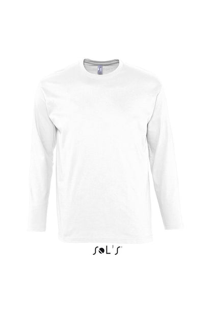 SO11420 - SOL'S MONARCH - MEN'S ROUND COLLAR LONG SLEEVE T-SHIRT