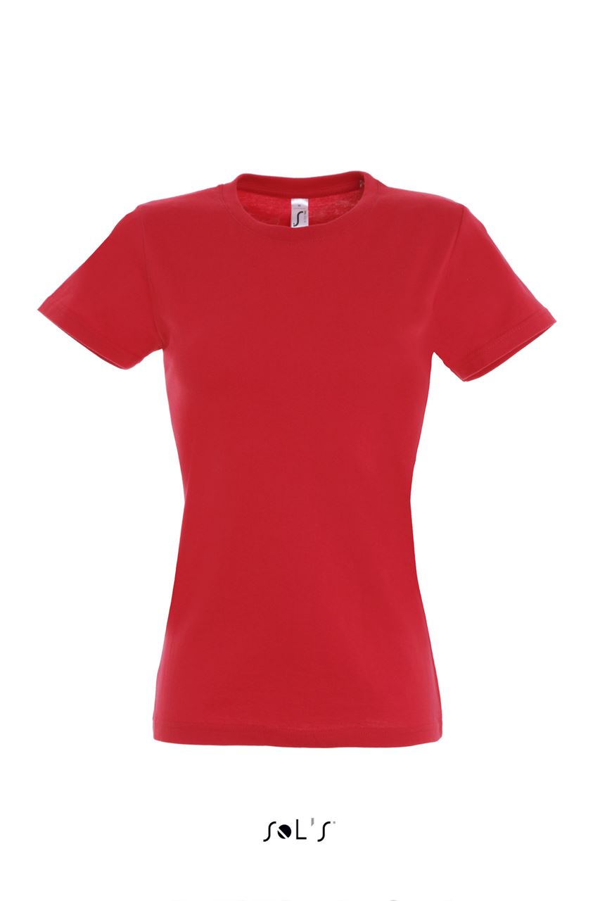 SO11502 - SOL'S IMPERIAL WOMEN - ROUND COLLAR T-SHIRT – Mărimi 2XL, 3XL, S