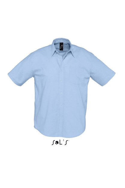 SO16010 - SOL'S BRISBANE - SHORT SLEEVE OXFORD MEN'S SHIRT