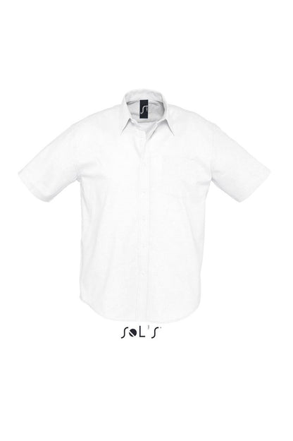 SO16010 - SOL'S BRISBANE - SHORT SLEEVE OXFORD MEN'S SHIRT