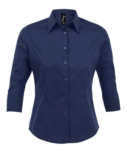 SO17010 - SOL'S EFFECT - 3/4 SLEEVE STRETCH WOMEN'S SHIRT