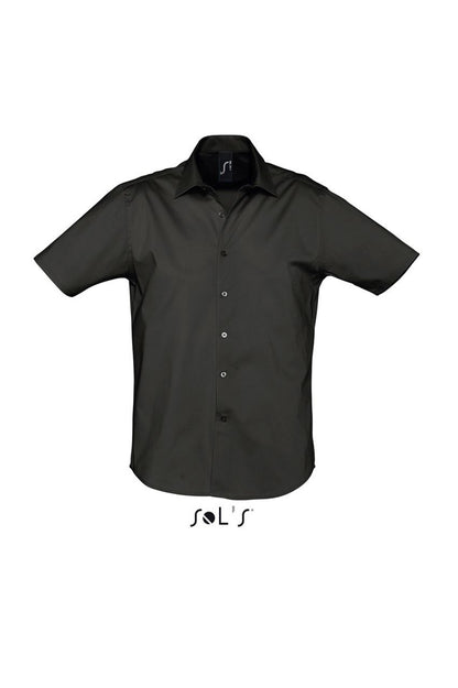 SO17030 - SOL'S BROADWAY - SHORT SLEEVE STRETCH MEN'S SHIRT