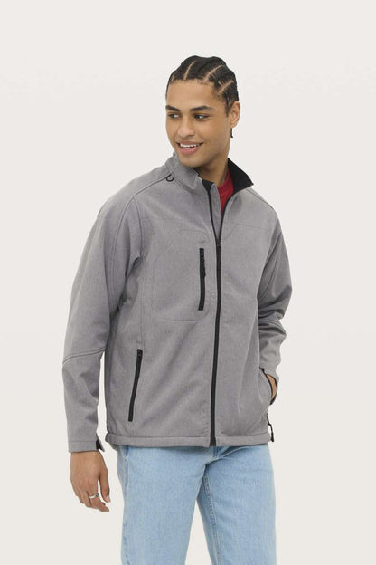 SO46600 - SOL'S RELAX - MEN'S SOFTSHELL ZIPPED JACKET
