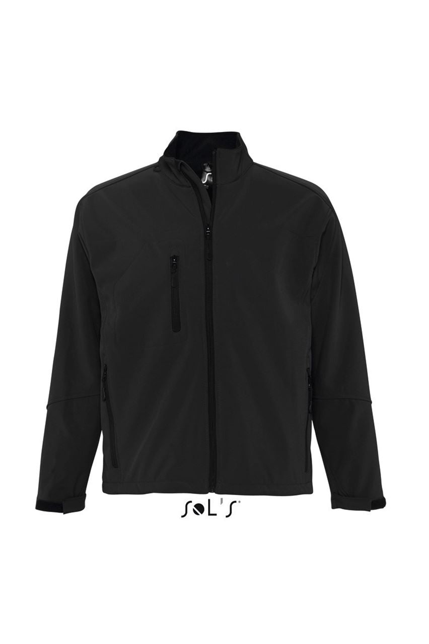 SO46600 - SOL'S RELAX - MEN'S SOFTSHELL ZIPPED JACKET
