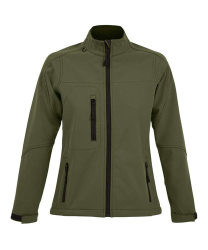 SO46800 - SOL'S ROXY - WOMEN'S SOFTSHELL ZIPPED JACKET