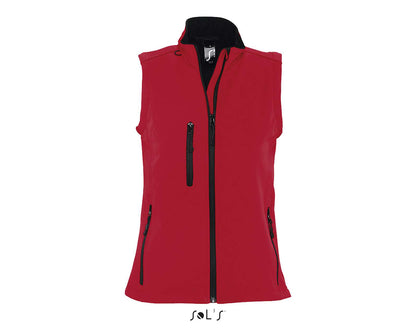 SO46801 - SOL'S RALLYE WOMEN - SLEEVELESS SOFTSHELL JACKET