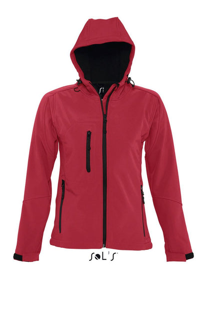SO46802 - SOL'S REPLAY WOMEN - HOODED SOFTSHELL